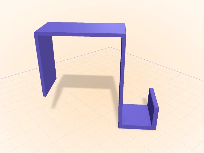 A 3D-printable over-the-door hook with a thin strap and a J hook
