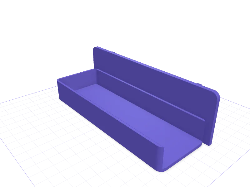 IKEA SKÅDIS shelf for Anker 737 Power Bank, 3D printable model