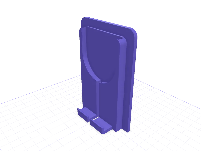 IKEA SKÅDIS mount for Apple MagSafe Charger, 3D printable model