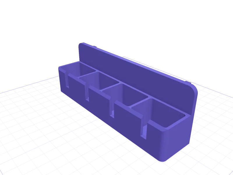 IKEA SKÅDIS holder for Bambu Lab X1 and P1 hotends, 3D printable model