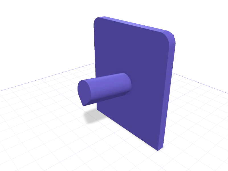 IKEA SKÅDIS hanger for 165 mm and 184 mm circular saw blades, 3D printable model