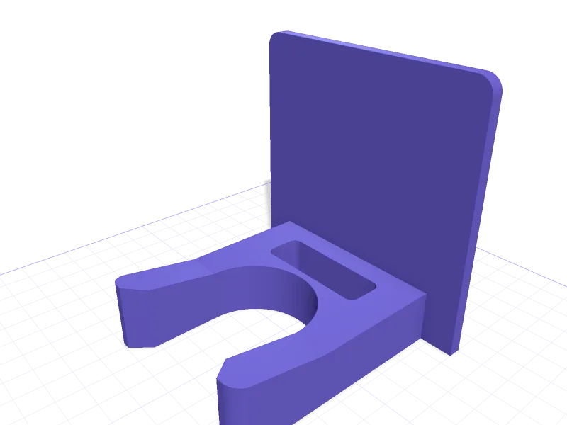 IKEA SKÅDIS holster for the DeWalt DCF887 impact driver, 3D printable model