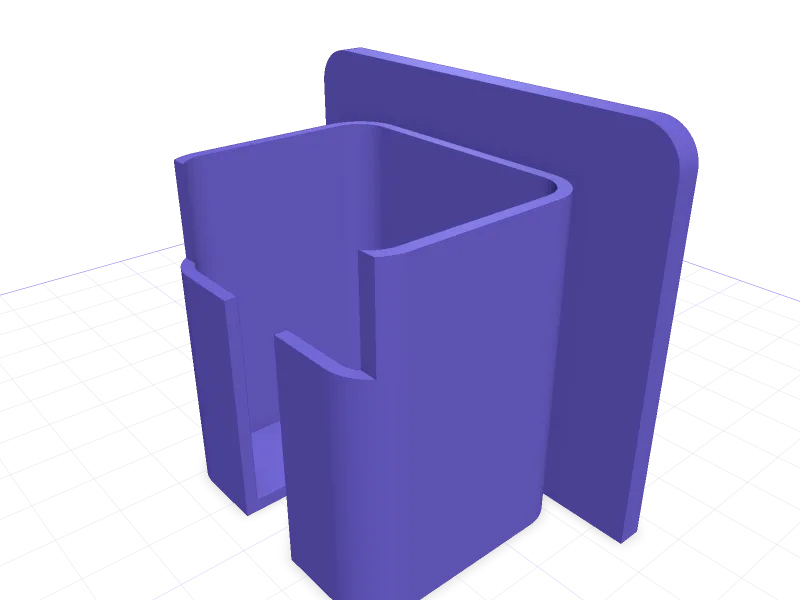 IKEA SKÅDIS holder for DJI Osmo Pocket 3, 3D printable model