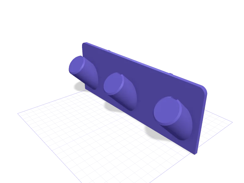 IKEA SKÅDIS holder for Dyson V8, V11 and V15 tools, 3D printable model
