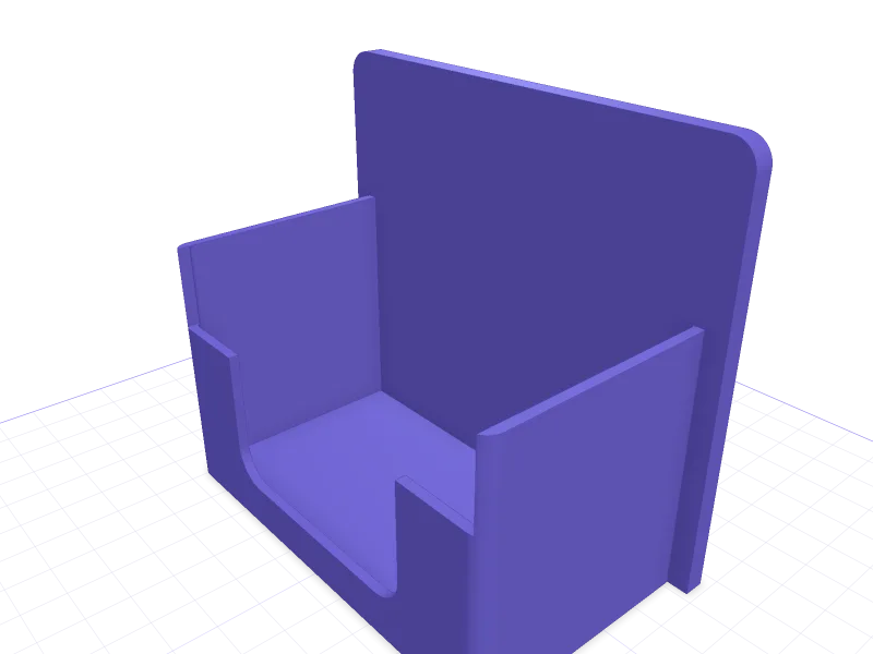 IKEA SKÅDIS holder for Fluke 117 and 87V multimeters, 3D printable model