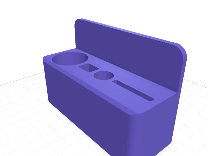 IKEA SKÅDIS rack for Hakko CHP-170 cutters and 3D printing tools, 3D printable model