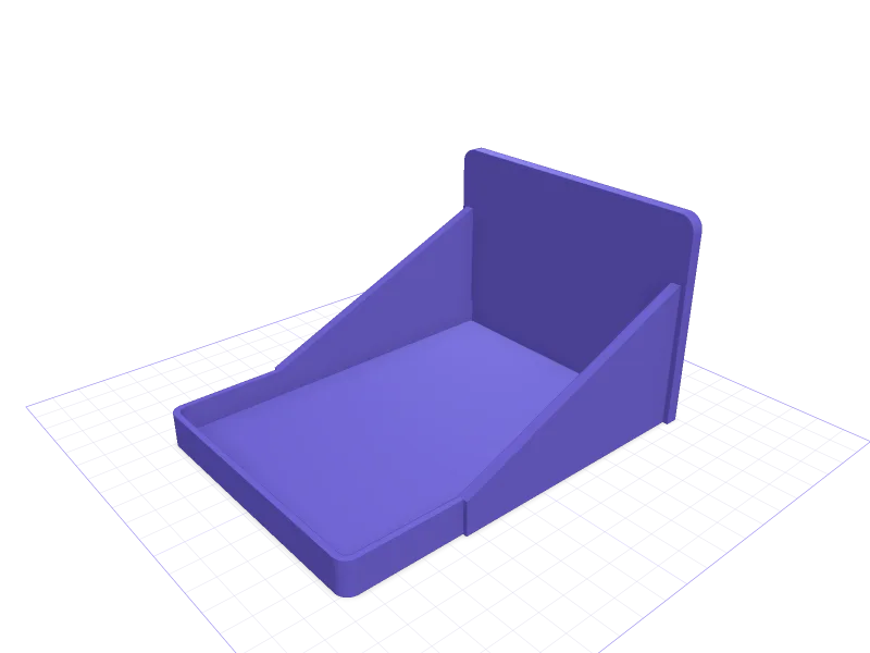 IKEA SKÅDIS shelf for Hakko FX-888D iron stand, 3D printable model