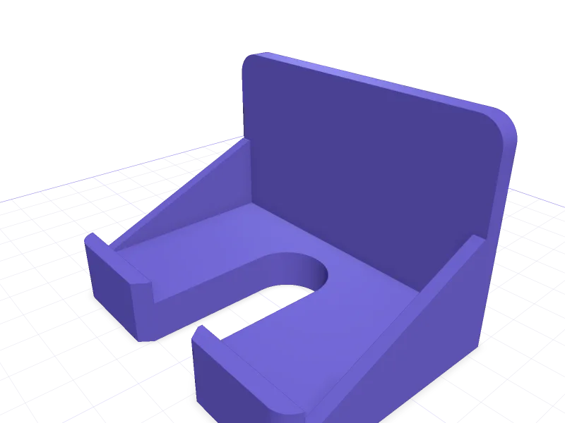 IKEA SKÅDIS holder for Knipex Pliers Wrench 86 03 180, 3D printable model