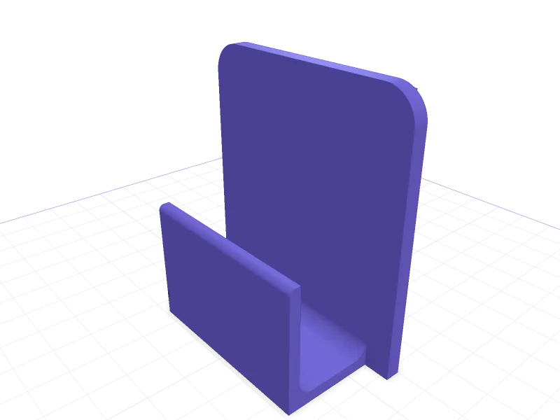 IKEA SKÅDIS holder for Logitech MX Keys keyboard, 3D printable model