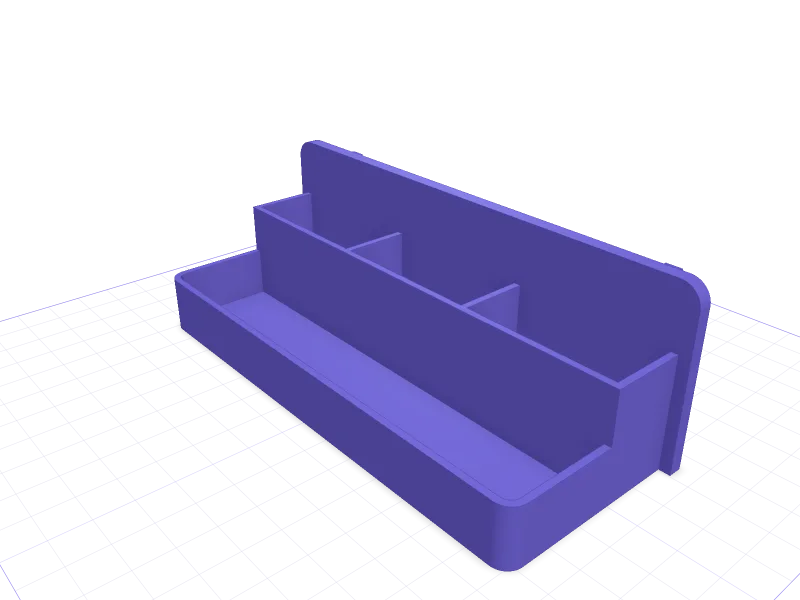 IKEA SKÅDIS holder for RØDE Wireless GO II kit, 3D printable model