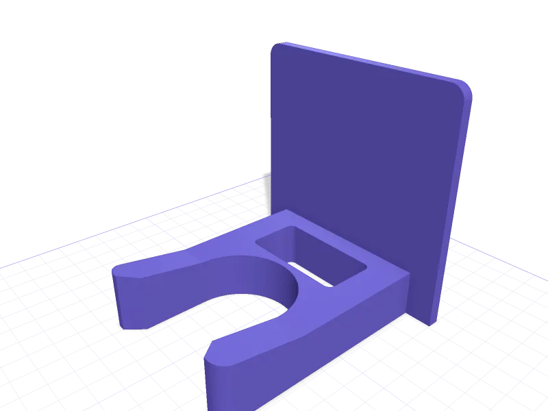 IKEA SKÅDIS holster for Ryobi ONE+ drills, 3D printable model