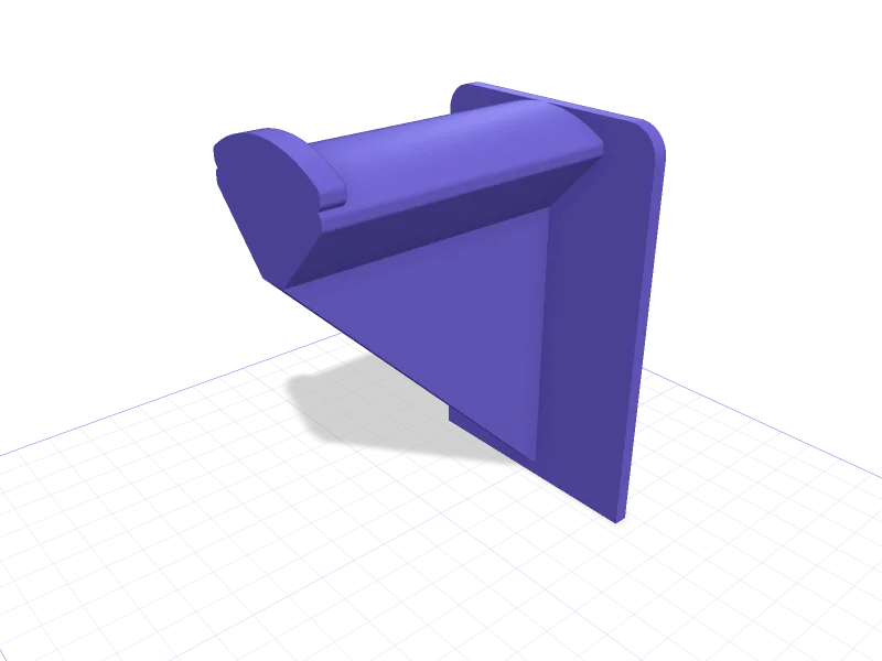 IKEA SKÅDIS hook for Sony WH-1000XM5 headphones, 3D printable model