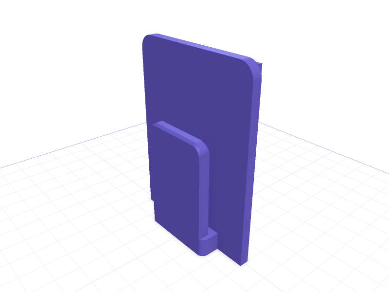 IKEA SKÅDIS holder for Stanley FatMax 8 m tape measure, 3D printable model