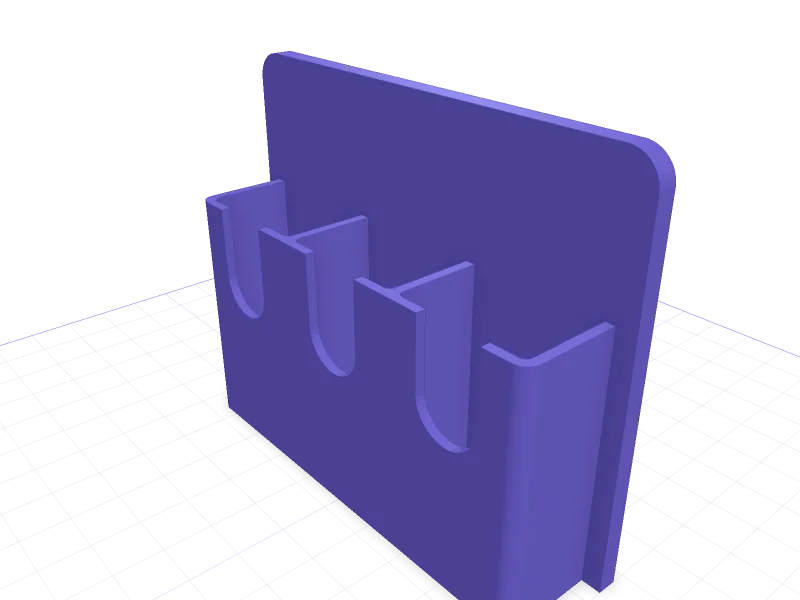 IKEA SKÅDIS holder for Victorinox 91 mm Swiss Army knives, 3D printable model