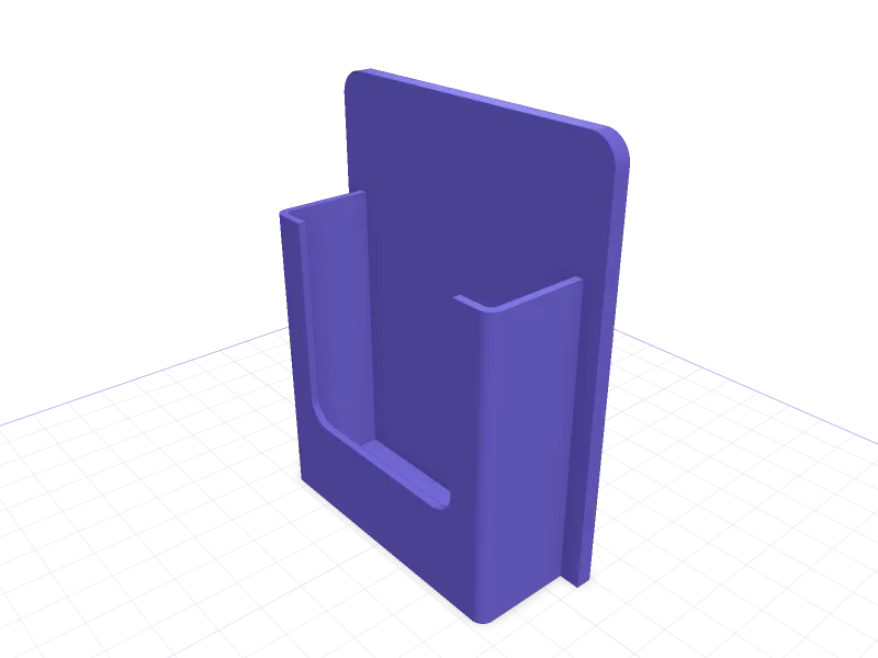 IKEA SKÅDIS holder for Wera Bit-Check 30, 3D printable model